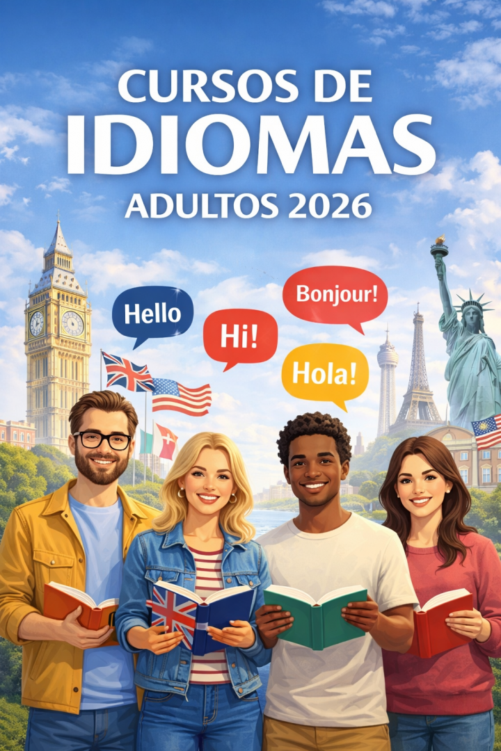 CURSOS DE IDIOMAS 2026 - ADULTOS