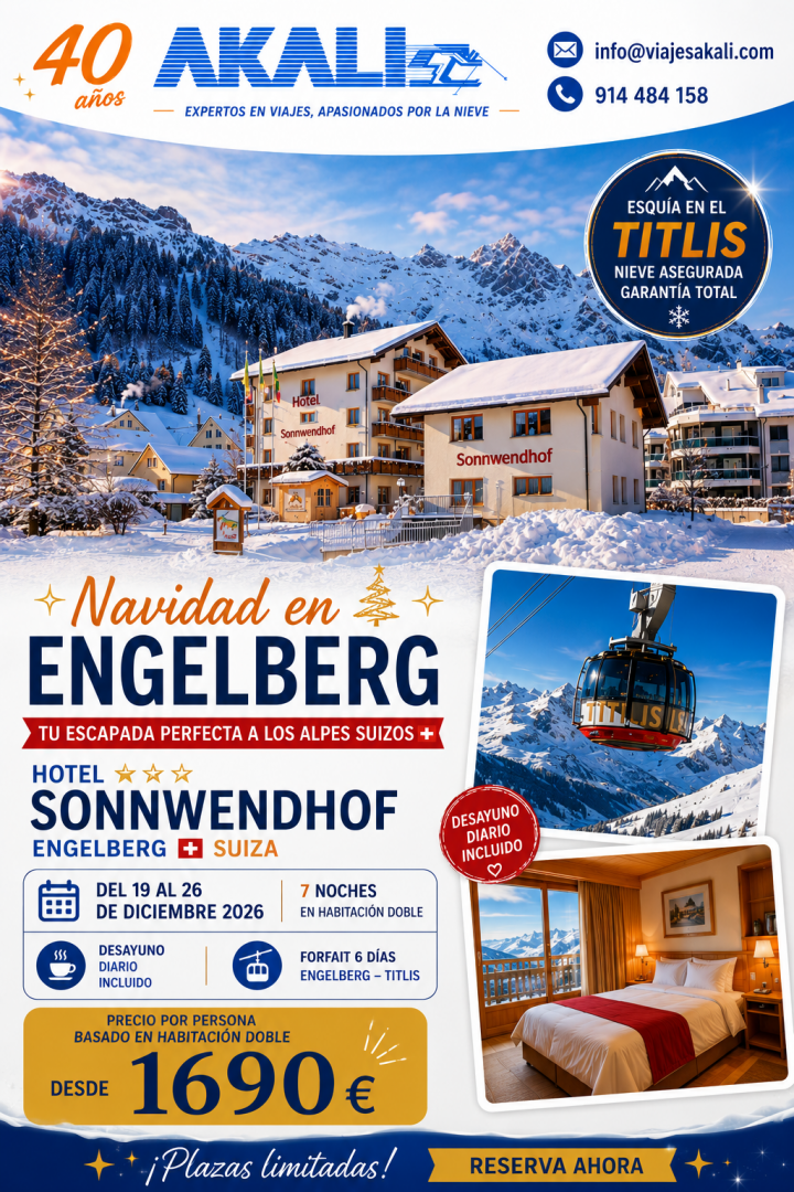 Navidad en Engelberg – Suiza