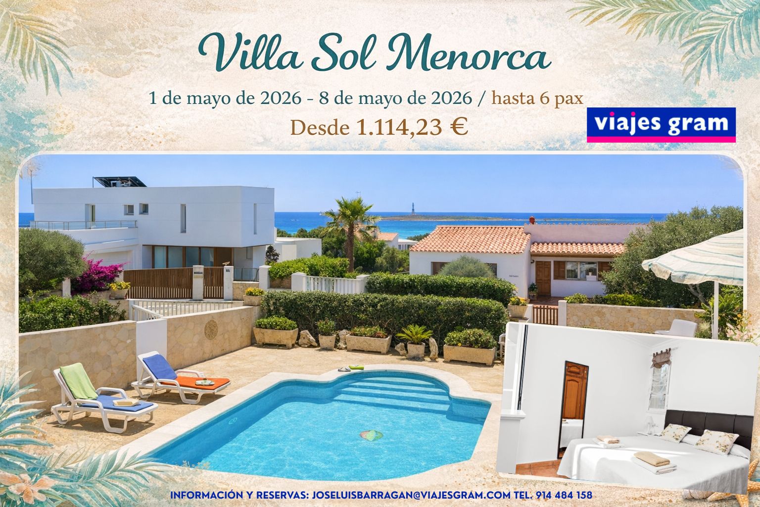 ESCÁPATE A TU VILLA IDEAL EN MENORCA