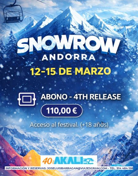 SNOWROW ANDORRA · MARZO 2026